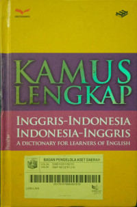 Kamus Lengkap Inggris-Indonesia