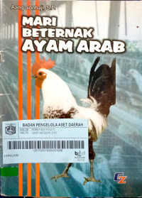 Mari Beternak Ayam Arab