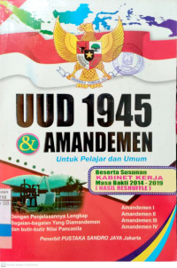 UUD 1945 dan amandemen untuk pelajar dan umum
