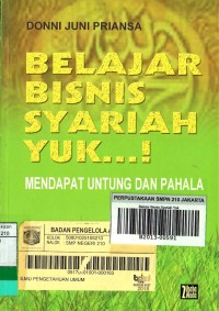 Belajar Bisnis Syariah Yuk