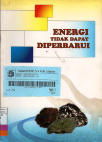 Energi Tidak Dapat Diperbarui