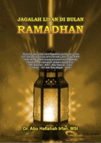 Jagalah lisan di bulan Ramadhan