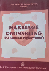 Marriage counseling (konsultasi perkawinan)