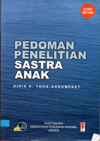 Pedoman penelitian sastra anak