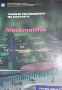 Image of Pedoman Pengembangan Tes Diagnostik: Matematika