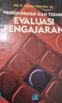 Image of prinsip-prinsip dan teknik evaluasi pengajaran