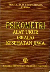 Psikometri: alat ukur (skala) kesehatan jiwa