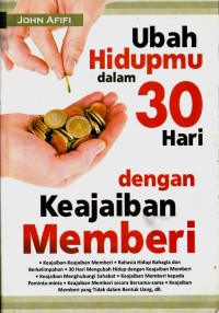 Ubah hidupmu dalam 30 hari dengan keajaiban memberi