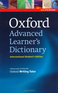 Image of Oxford Advanced Learner's Dictionary : International Student's Edition